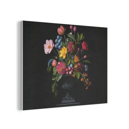 Bloemen - Vrolijk - Vaas PET vilt klein -3d