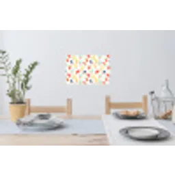 IJsjes - Speels - Kleurrijk Muursticker klein 286 -eettafel