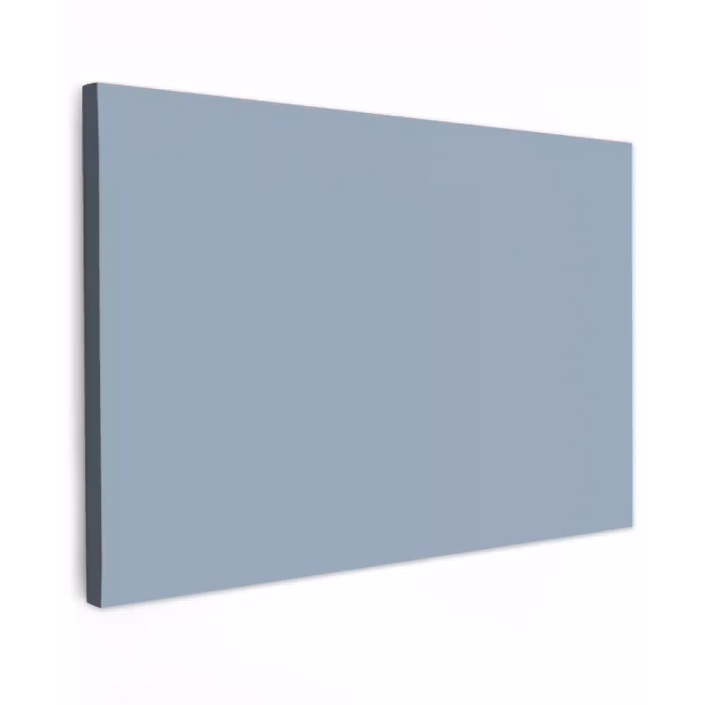 Mellow - Breeze - Blauw Tuinposter op houten frame 2 cm dik klein 845 -3d