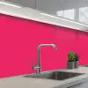 Karmijn - Kleuren - Palet - Roze keuken achterwand 2 middel 871 -3d_schuin