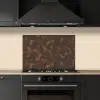 Zwart - Vlekken - Roest - Bruin keuken achterwand spatscherm klein 900 -sfeer1