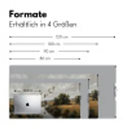 Eenden - Rivier - Landschap - Vlucht - Nostalgisch Muismat XXL klein -ysfeer5_duits