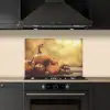 Pompoen - Herfst - Dennenappel - Fruit - Appel keuken achterwand spatscherm klein -sfeer1