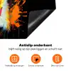 Kat - Eten - Patat - Graffiti - Abstract Inductie beschermer vinyl 3mm klein -zzzzzzz-td-onderkant