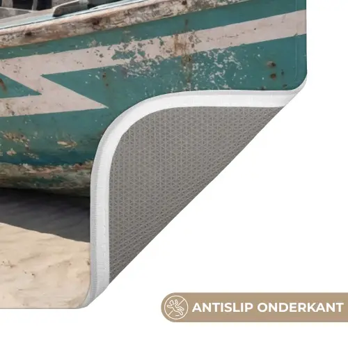 Boot - Zandstrand - Zee Badmat klein -USP_AntislipNL