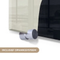 Zwart - Vrouw - Hoed plexiglas 5mm klein -zzsysteem_NL