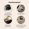 Frisheid in Glas Inductie beschermer vinyl 3mm middel -usfeer9_FR