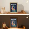 Neon - Voetballer - Kleurrijk Light Box met kabel (Kinderlampje) klein -sfeer3_kind