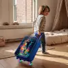Neon - Voetballer - Kleurrijk Kinderkoffer - Blauw klein -sfeer1