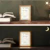 Wit - Chef - Decoratie - Japandi Light Box met kabel (Tafellamp) klein -sfeer3