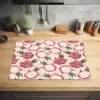 Drakenfruit - Patroon - Roze Inductie beschermer vinyl 3mm klein 276 -sfeer5