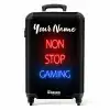 Non Stop Gaming NBS - Handbagage koffer - Kinderen Unisex middel -productfoto_recht