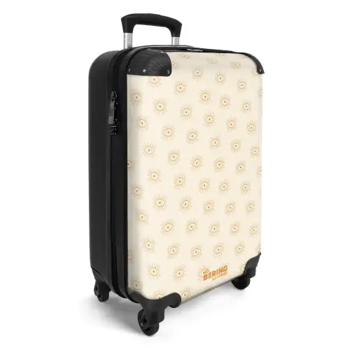 Boho - Zandkleur patroon NBS - Handbagage koffer - Unisex middel -productfoto_3d