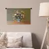 Bloem - Quote - Vintage - Art Wandkleed katoen klein -sfeer4