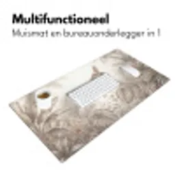 Papagaai - Jungle - Tropisch Muismat XXL klein -sfeer4