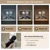 Vuurwerk - Proosten - Skyline - Champagne Light Box met batterij (Wandlamp) middel -USP_lichtkleurNL
