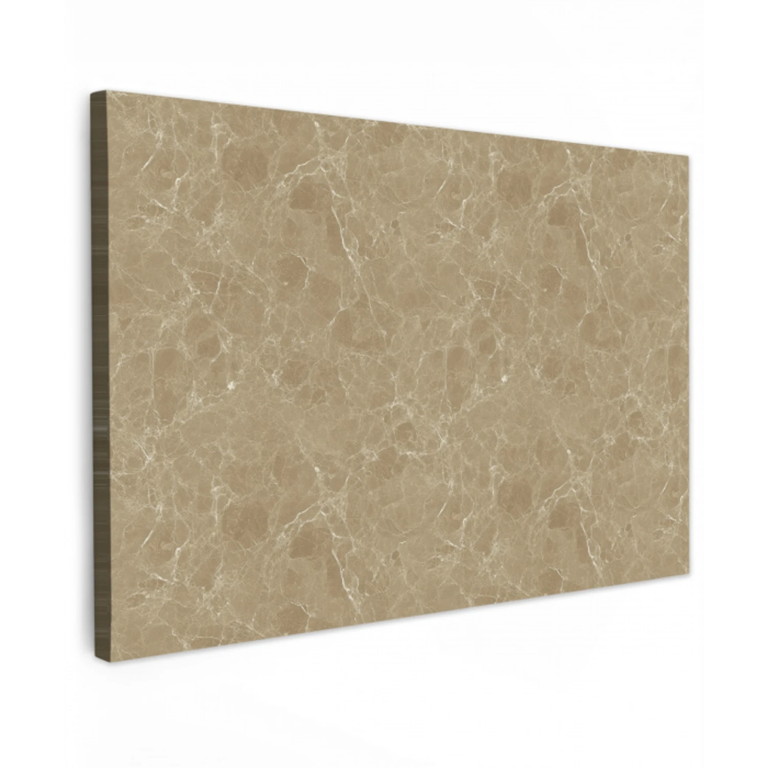 Beige - Marmer - Witte aders canvas 2cm klein 34 -z3d