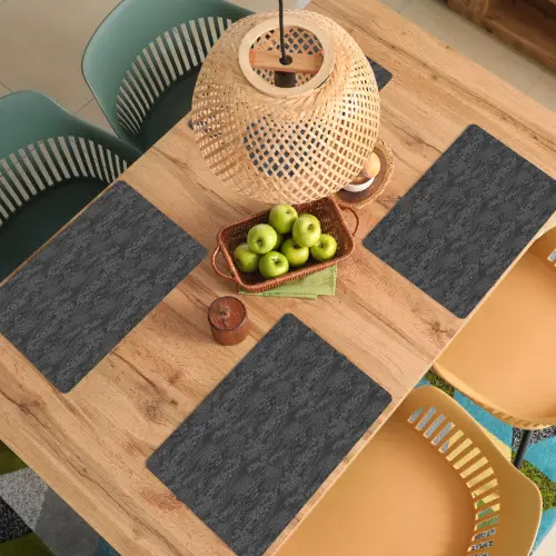 Grijs - Bloesem - Heuvels Placemat vinyl groot 368 -zzsfeer5_Kitchenyeah-website