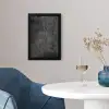 Beton - Structuur - Retro - Zwart - Grijs - Rustiek fotolijst zwart zonder passe partout klein -sfeer4