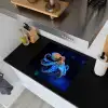 Octopus - Stippen - Blauw - Zee Inductie beschemer met haakjes middel -sfeer1