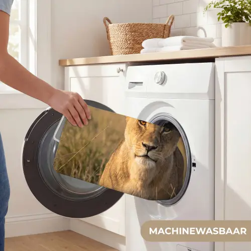 Leeuwin - Gras - Geel Badmat klein -USP_WasbaarNL