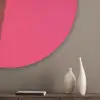 Schepijs - Roze - Hoorntje Akoestische PET Vilt - Rond klein -sfeer5_closeup