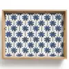 Symmetrisch - Palm - Blauw Dienblad Rechthoek middel 911 -z3d_shopping