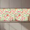 Patroon - Kersen - Wit keuken achterwand 2 middel 871 zz_3dshopping