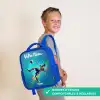 Neon - Voetbal - Schop - Kleurrijk Kinderrugzak - Blauw middel -sfeer3_FR