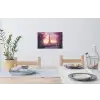 Eiffeltoren - Parijs - Roze Muursticker klein -eettafel