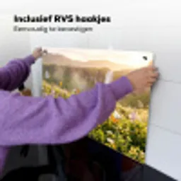 Vlinders - Waterval - Bloemenveld Inductie beschemer met haakjes klein -ky-ophangen-nl