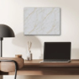 Wit - Marmer - Goud - Luxueus PET vilt klein 837 -sfeer5