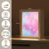 Sterren - Roze - Blauw Light Box met kabel klein -USP_NL