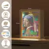 Meisje met de parel - Johannes Vermeer - Neon Light Box met kabel (Wandlamp) klein -USP_websiteoverzichtNL