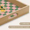 Sushi - Bord - Geblokt - Groen Dienblad Rechthoek middel -USP_HandgreepNL