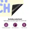 100% that bitch - Blauw - Wit Inductie beschermer vinyl 3mm klein -zzzzzzz-cc-onderkant