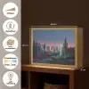 Cactus - Lichtzuilen - Zonsondergang Light Box met batterij (Wandlamp) middel -USP_websiteoverzichtNL