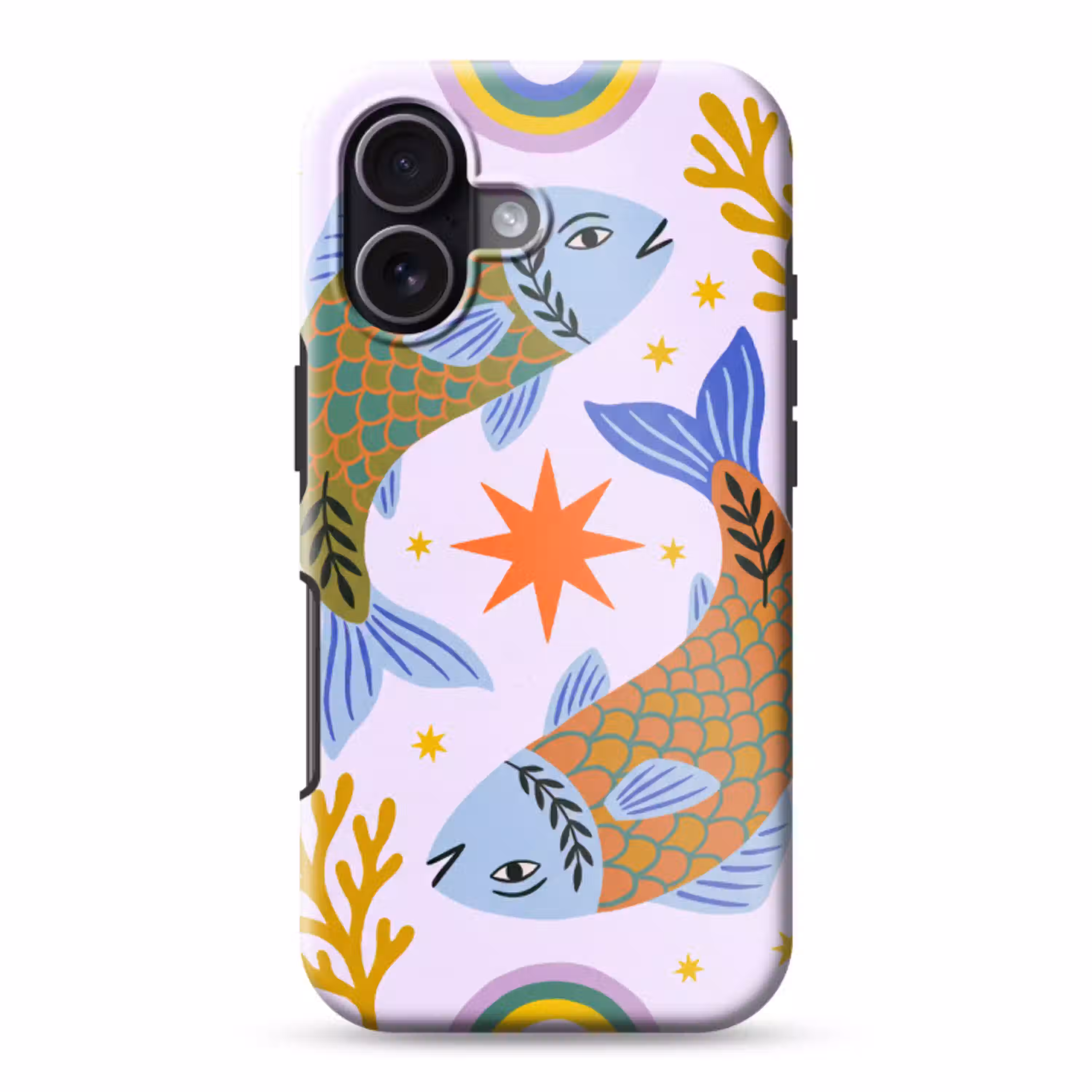 Vis - Onderwater - Dieren - Abstract - Kleurrijk Toughcase MagSafe Apple iPhone 17 klein -3d