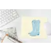 Illustratie - Cowboylaarzen - Patroon muismat rubber klein -witbureau