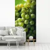 Druiven - Tros - Groen fotobehang vinyl groot -woonkamer