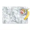 Mozaïek - Marmer - Wit - Onregelmatig Placemat vinyl groot 368 -zzzproduct_Kitchenyeah-website