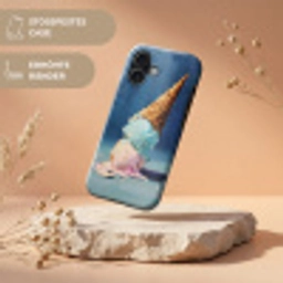 Ijshoorn - Bolletjes - Smelt - Roze Toughcase MagSafe Apple iPhone 17 klein -USP_RandenV_DE