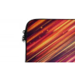 Snelheid - Kosmos - Kleurrijk laptophoes neopreen klein -detail
