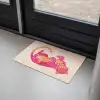 Tijger - Roze - Oranje Deurmat klein -sfeer2
