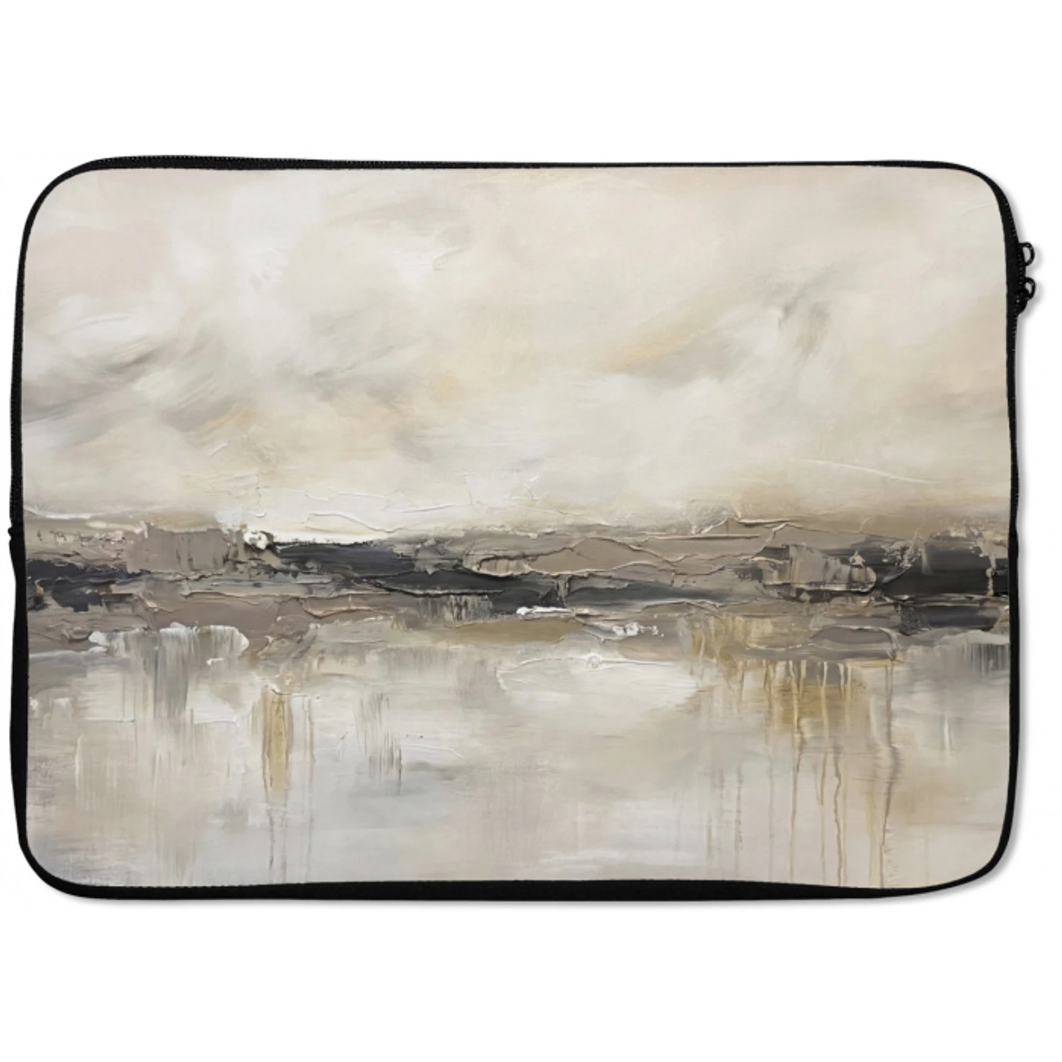 Landschap - Horizon - Natuur - Abstract - Neutraal laptophoes neopreen klein -zkaufland3dotto