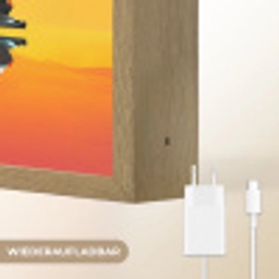 Auto - Race  - F1 - Jongens - Geel - Rood Light Box met batterij (Wandlamp kind) middel -USP_websiteoplaadbaarDE