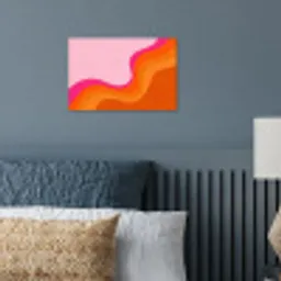Retro - Waves - Kleurrijk poster papier klein -sfeer2