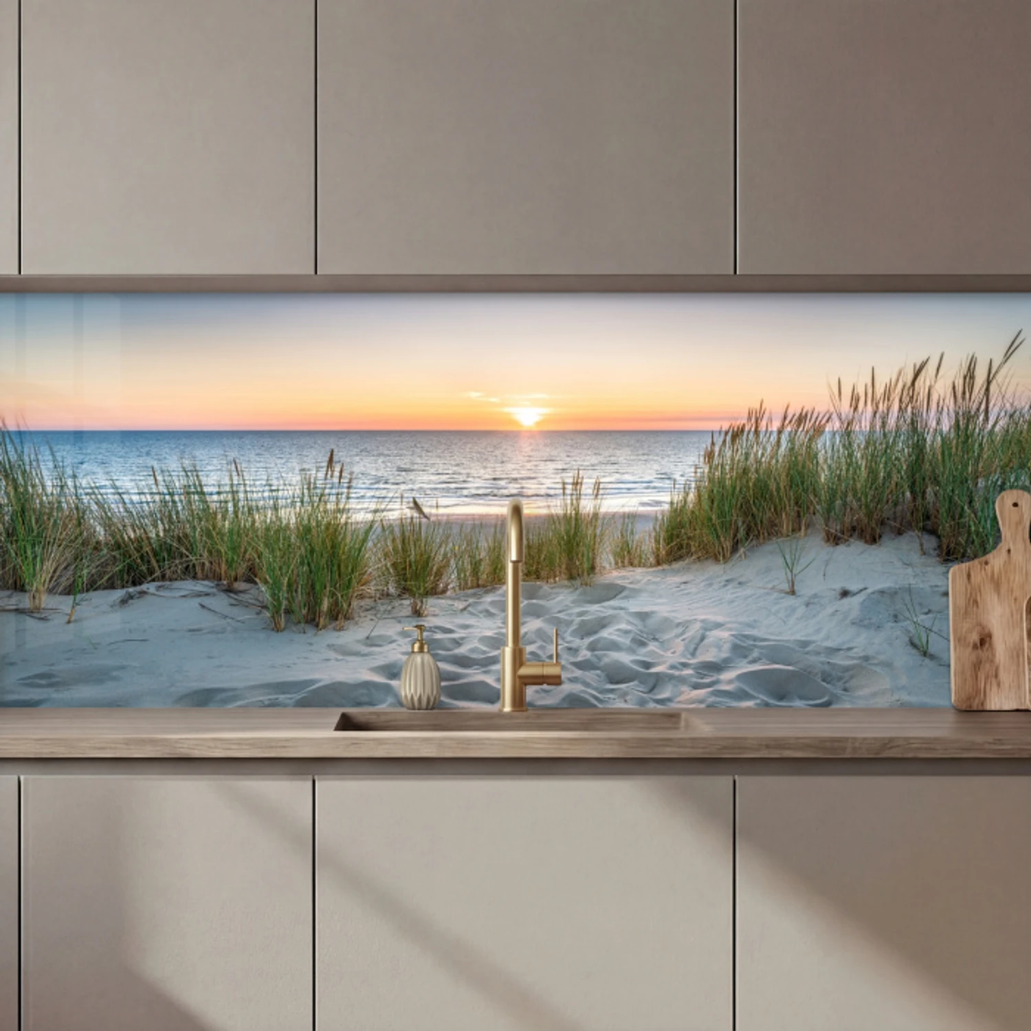 Zon - Natuur - Strand keuken achterwand 2 middel zz_3dshopping