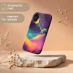 Sterren - Bergen - Kleurrijk Toughcase MagSafe Apple iPhone 17 klein -USP_RandenV_DE
