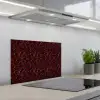 Mozaïek - Tegel - Bordeauxrood keuken achterwand spatscherm klein 900 -3d_schuin